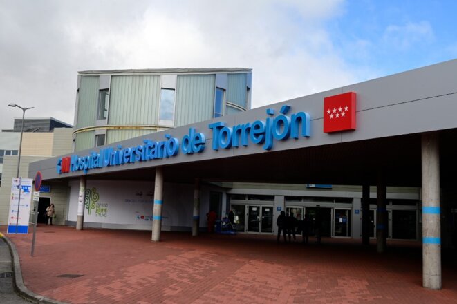 Un hôpital du grand Madrid, à Torrejón de Ardoz, le 3 mars 2020. © AFP Un hôpital du grand Madrid, à Torrejón de Ardoz, le 3 mars 2020. © AFP