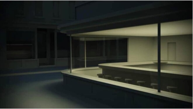 © (d'après Edward Hopper) © (d'après Edward Hopper)