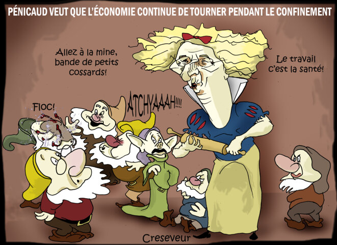 Pénicaud plus rude que le covid19
