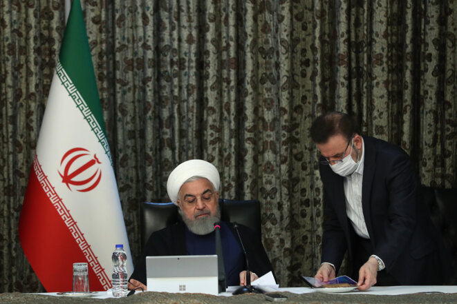 Le président iranien Hassan Rouhani. © AFP Le président iranien Hassan Rouhani. © AFP