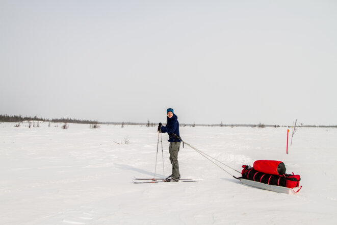 La rivière Natashquan marque officiellement le début de la Basse-Côte-Nord, c'est là que je prends mon élan. © Pierre-Yves Rosman La rivière Natashquan marque officiellement le début de la Basse-Côte-Nord, c'est là que je prends mon élan. © Pierre-Yves Rosman