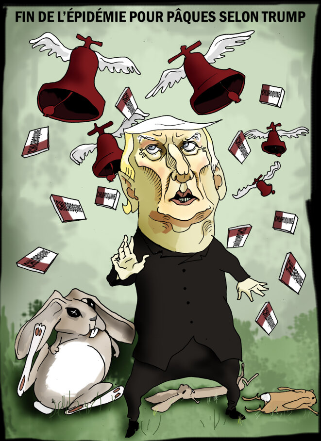 Tout repartira à Pâques, dit Trump