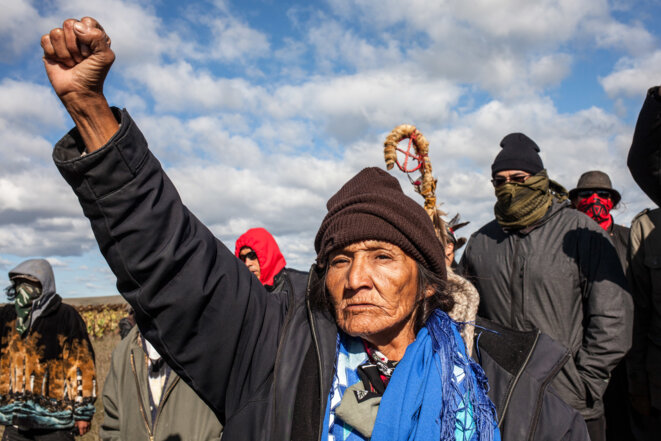 Standing Rock (Dakota du Nord, Etats-Unis), 2016. © Zen Lefort
