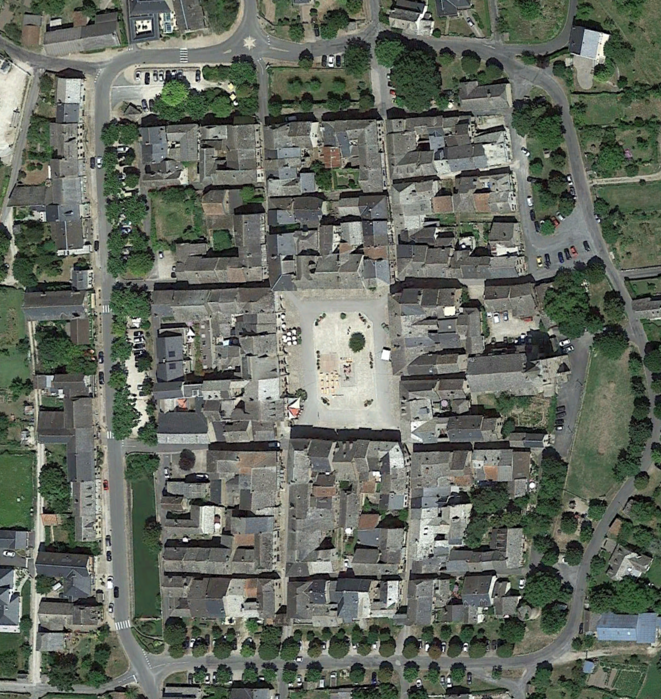 Sauveterre-de-Rouergue, une bastide médiévale Sauveterre-de-Rouergue, une bastide médiévale