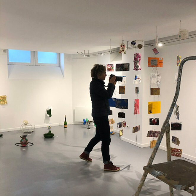 Atelier d'art contemporain pour adultes © Christophe Le François Atelier d'art contemporain pour adultes © Christophe Le François