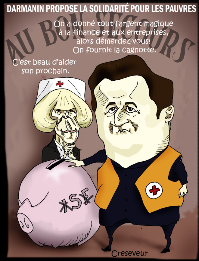 Darmanin montre le noueau visage social du gouvernement