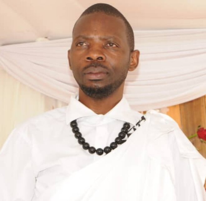 Mpayimana Philippe en tenue traditionnelle Mpayimana Philippe en tenue traditionnelle