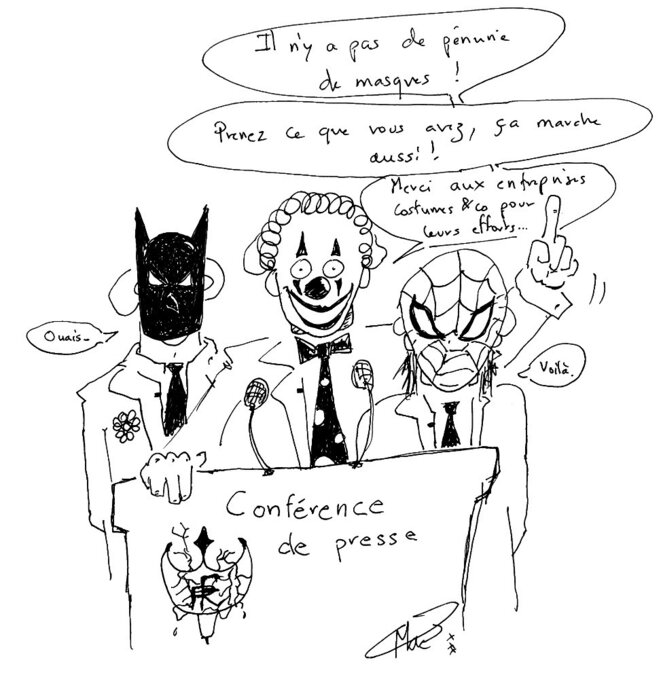 Il n'y a pas de pénurie de masques contre le coronavirus !