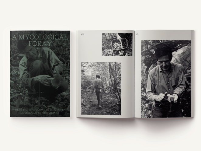John Cage: A Mycologycal Foray (2020) - Book and inside view © Atelier Éditions John Cage: A Mycologycal Foray (2020) - Book and inside view © Atelier Éditions
