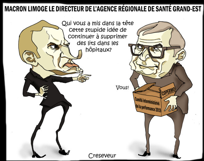 Macron vire le directeur de l'ARS grand-est