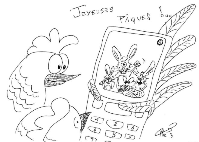 Joyeuses Pâques en confinement !