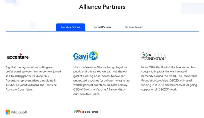 Alliance ID2020 Alliance ID2020