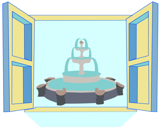 LA FONTAINE D'EN FACE