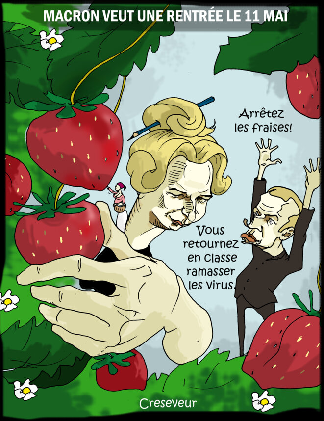 Macron déconfine les profs