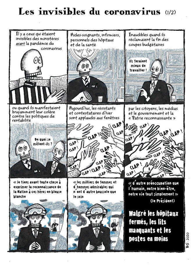 03 - Notes comix autour du coronavirus © Barthélémy Schwartz 03 - Notes comix autour du coronavirus © Barthélémy Schwartz