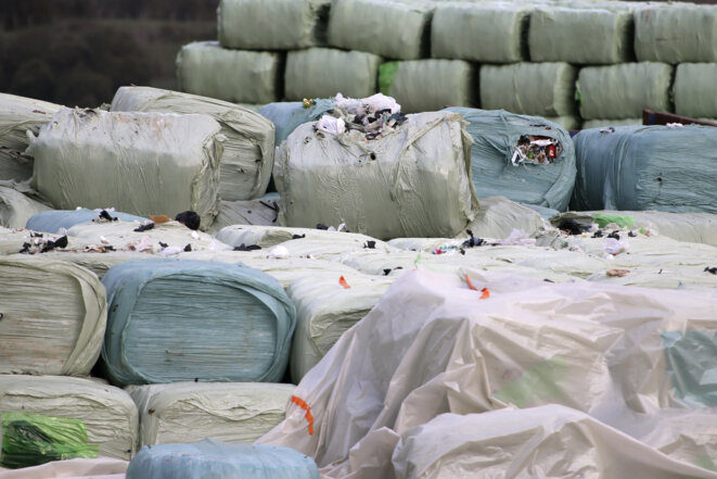 Le centre de stockage des déchets de Saint-Antoine (Ajaccio), en février 2020. © PASCAL POCHARD-CASABIANCA / AFP