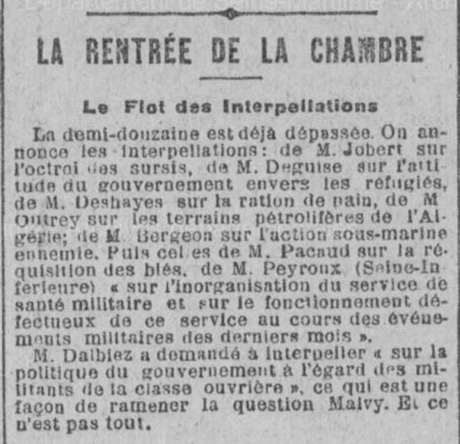 "Journal de Rouen", 5 septembre 1918. "Journal de Rouen", 5 septembre 1918.