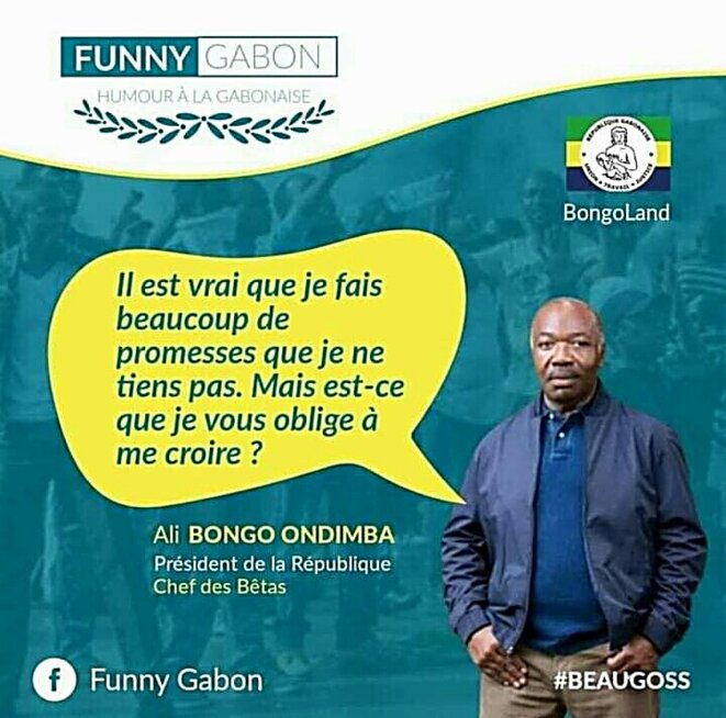 Ali Bongo tourné en dérision par les internautes Ali Bongo tourné en dérision par les internautes