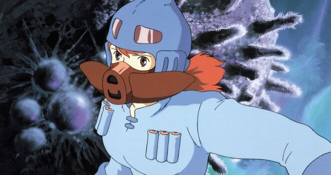 Nausicaä de la Vallée du Vent, 1984, Studio Topcraft. Nausicaä de la Vallée du Vent, 1984, Studio Topcraft.