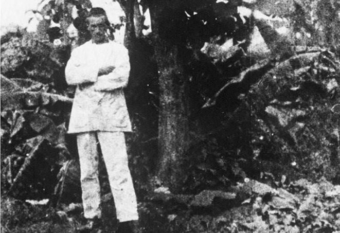 L'une des dernières photos de Rimbaud (en Éthiopie) L'une des dernières photos de Rimbaud (en Éthiopie)