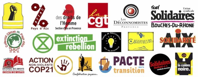 Les 17 associations et collectifs signataires de la lettre ouverte envoyée à Maryse Joissain Masini. Les 17 associations et collectifs signataires de la lettre ouverte envoyée à Maryse Joissain Masini.