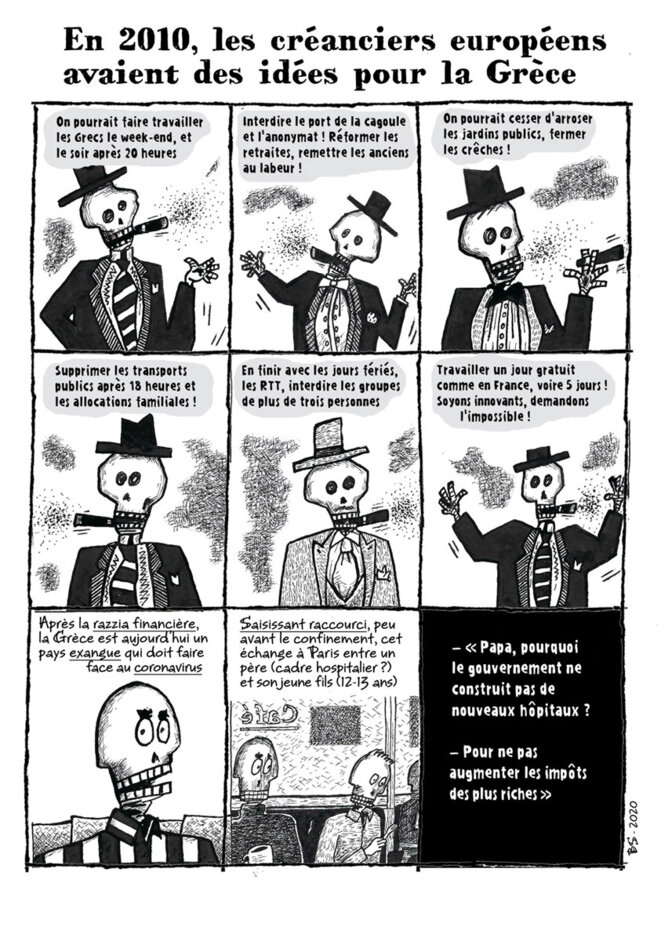05 - Notes comix autour du coronavirus © Barthélémy Schwartz 05 - Notes comix autour du coronavirus © Barthélémy Schwartz