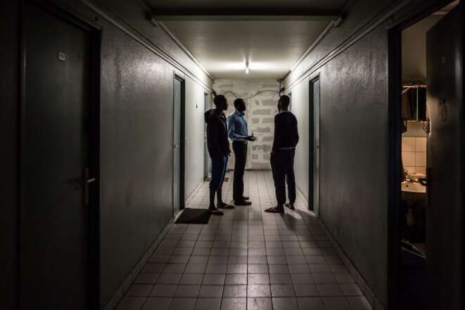 Un couloir du foyer Adef de Villepinte. © Bondy Blog Un couloir du foyer Adef de Villepinte. © Bondy Blog