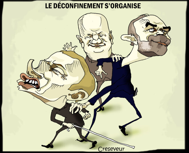 Macron organise le déconfinement