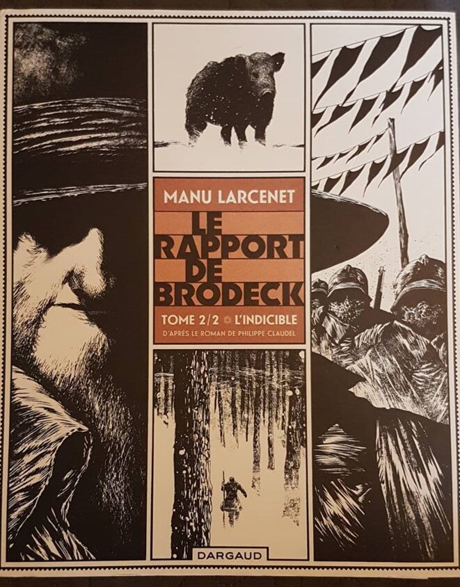 "rapport de Brodeck" une BD de Manu Larcenet