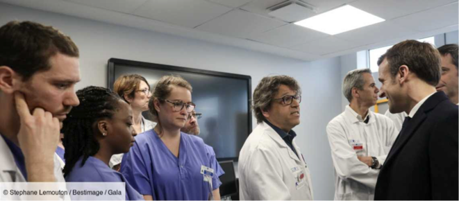 « Monsieur le président, vous pouvez compter sur nous. L’inverse reste à prouver. », sont les mots adressés par le docteur François Salachas, neurologue au CHU-Pitié Salpêtrière (Paris), à M. Macron, le 27 février dernier. « Monsieur le président, vous pouvez compter sur nous. L’inverse reste à prouver. », sont les mots adressés par le docteur François Salachas, neurologue au CHU-Pitié Salpêtrière (Paris), à M. Macron, le 27 février dernier.