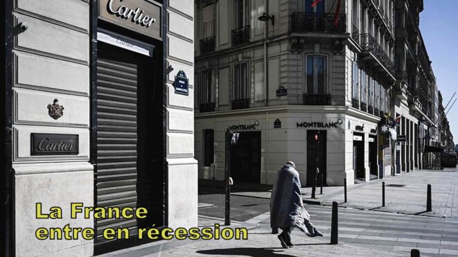 La France face à une forte récession