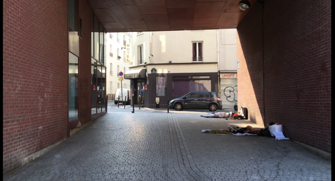 Rue de Paris pendant le confinement Rue de Paris pendant le confinement