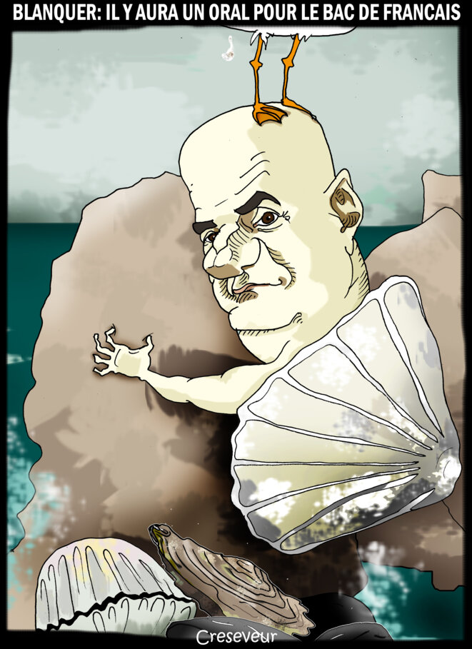 Blanquer et le bac de français