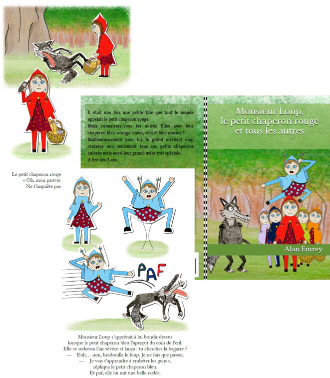 Monsieur Loup, le chaperon rouge et tous les autres © Alan Emrey Monsieur Loup, le chaperon rouge et tous les autres © Alan Emrey