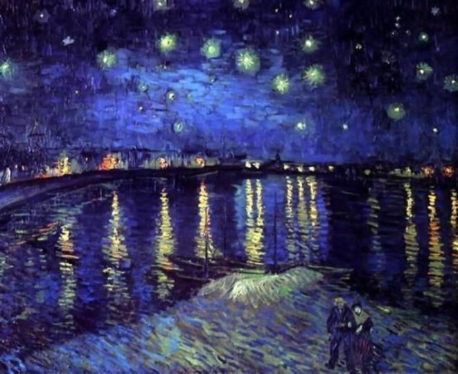 Titre Inconnu aussi je la nomme "Toile Scintillante" © Vincent Van GOGH Titre Inconnu aussi je la nomme "Toile Scintillante" © Vincent Van GOGH