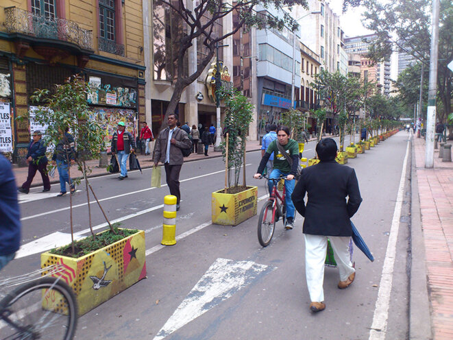 Les vélos à Bogota dès 2012 © jean-pierre charbonneau Les vélos à Bogota dès 2012 © jean-pierre charbonneau