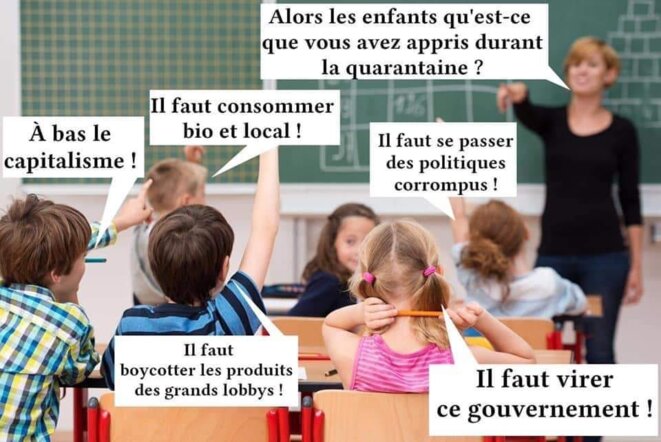 Le cauchemar de Jean-Michel Blanquer... © DR Le cauchemar de Jean-Michel Blanquer... © DR