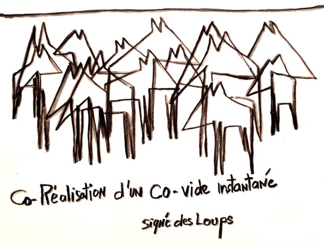 Co réalisation d'un co-vide instantané. Signé les loups.