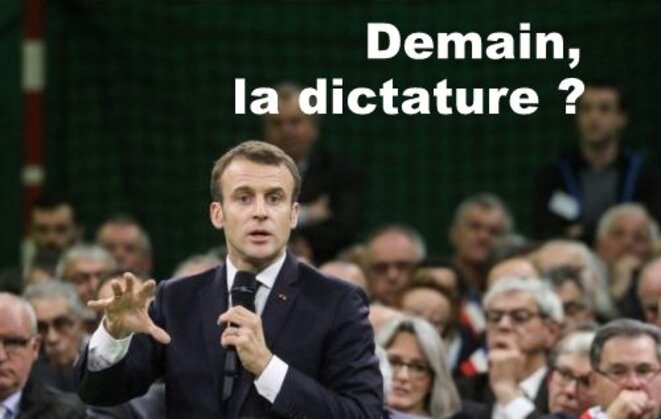 Le coronavirus sera-t-il un prétexte pour une dictature Macron ?