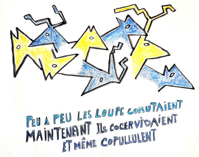 Les loups comutaient, cocervidaient...
