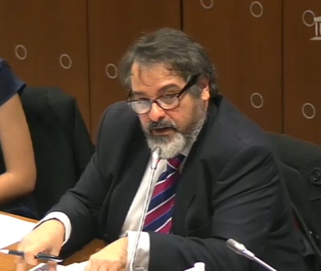 Charles Prats devant la Commission d'enquête de l'AN le 3 mars [capture d'écran YF]