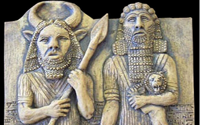 gilgamesh-enkidu