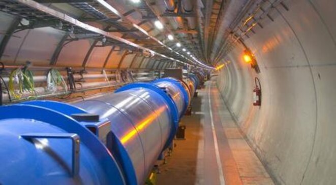 LHC – Le Grand collisionneur de hadrons, au Cern, à Genève (Suisse) Crédit photo : NP/LHC/CERN
