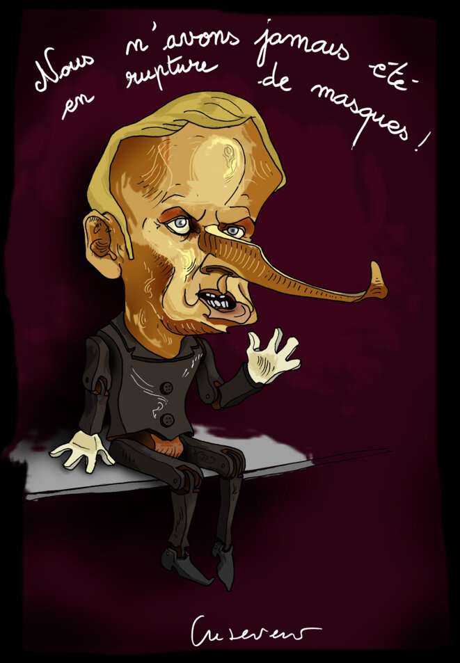 macron-pinocchio