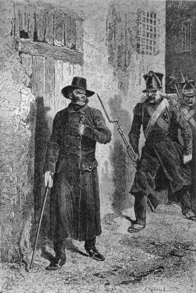 Javert en chasse - Émile Antoine Bayard Javert en chasse - Émile Antoine Bayard