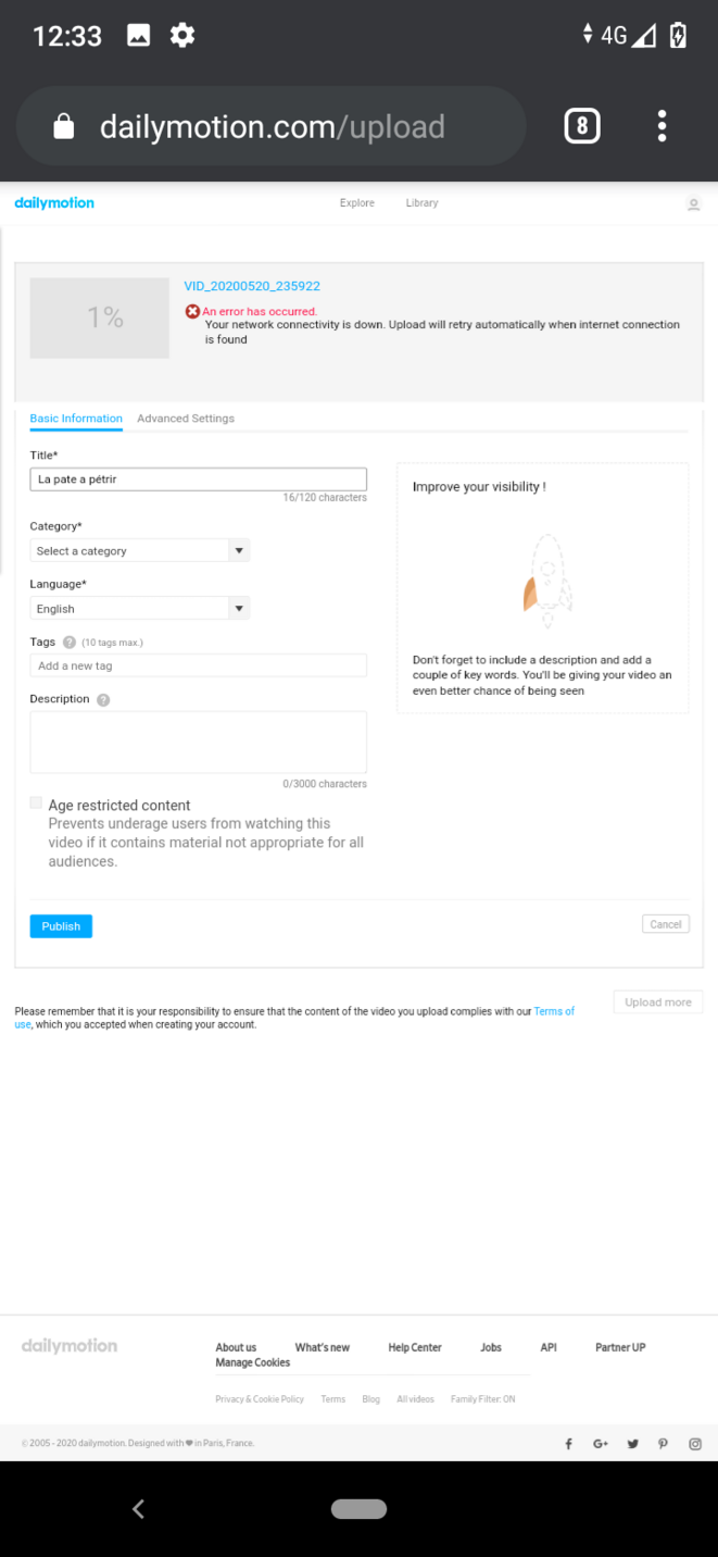 Payer ou ne pas upload ou payer et ne pas pouvoir upload ? Quelle solution choisir ? Payer ou ne pas upload ou payer et ne pas pouvoir upload ? Quelle solution choisir ?