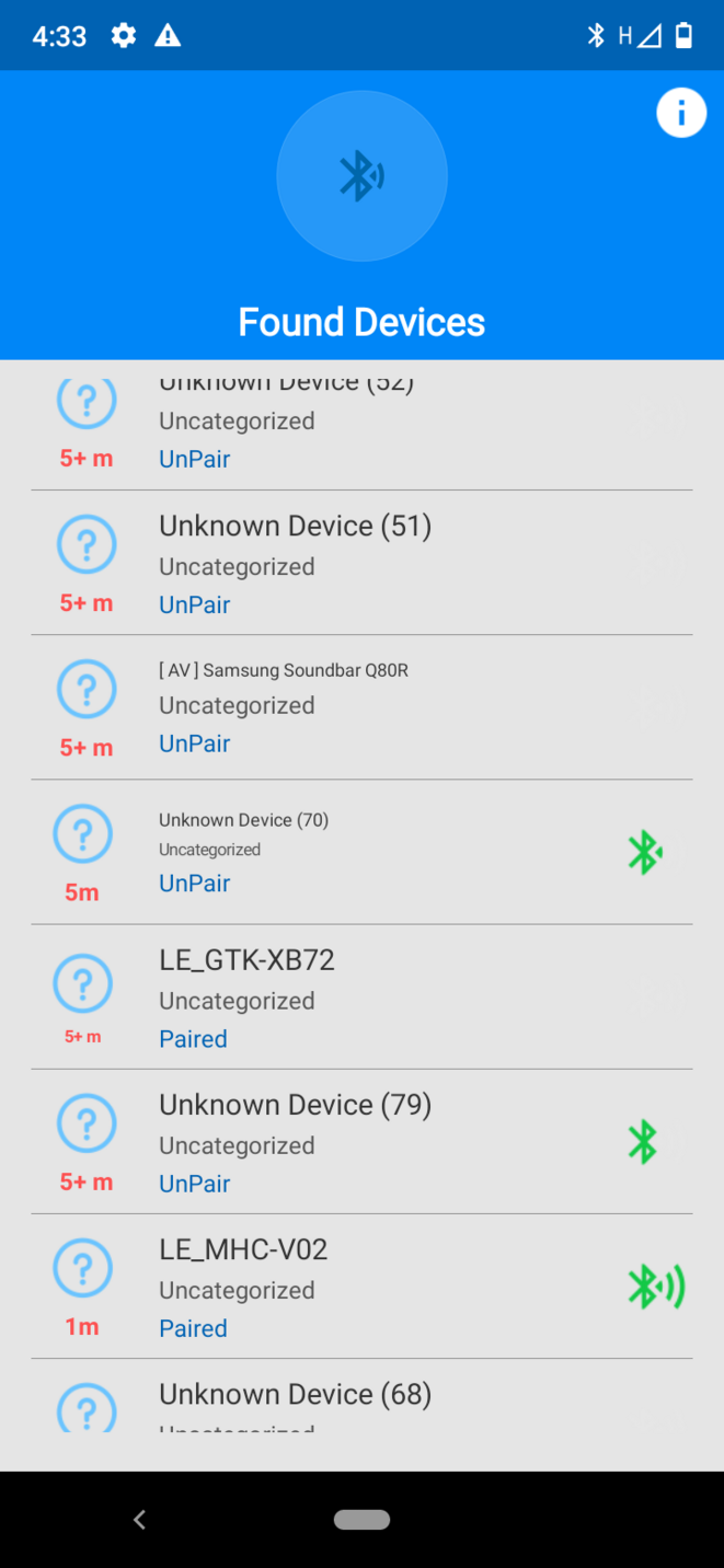 un bluetooth manager pourris qui change de design après une connexion pris sur APKPURE un bluetooth manager pourris qui change de design après une connexion pris sur APKPURE