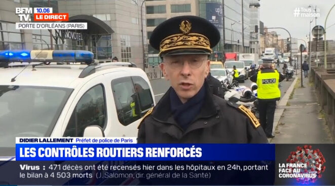 L'ALLEMAND - Préfet de police de Paris © BFM L'ALLEMAND - Préfet de police de Paris © BFM