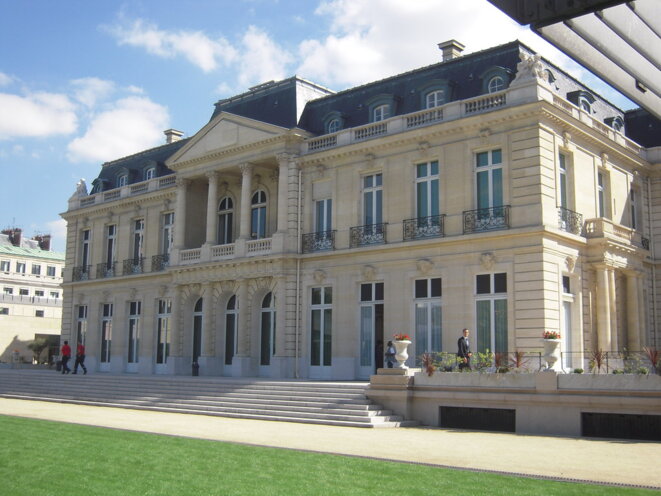 le Château de la Muette, siège de l'OCDE à Paris dans le 16eme le Château de la Muette, siège de l'OCDE à Paris dans le 16eme