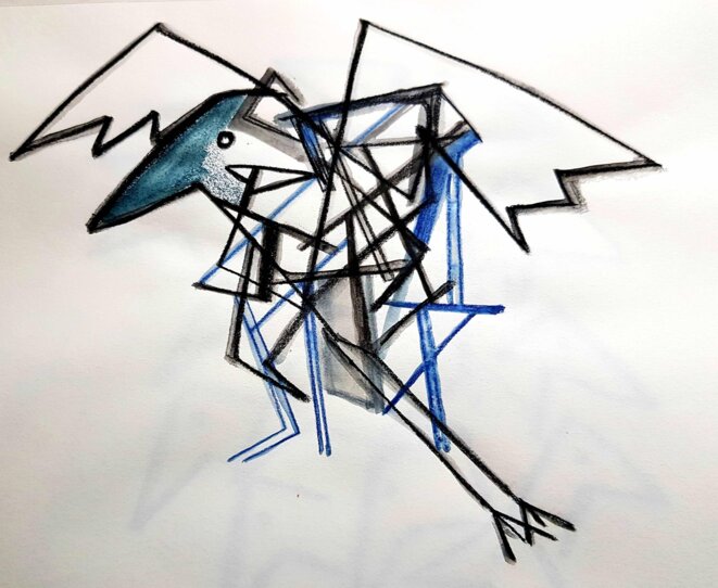 Machine oiseau, machine à penser le temps © kval Machine oiseau, machine à penser le temps © kval